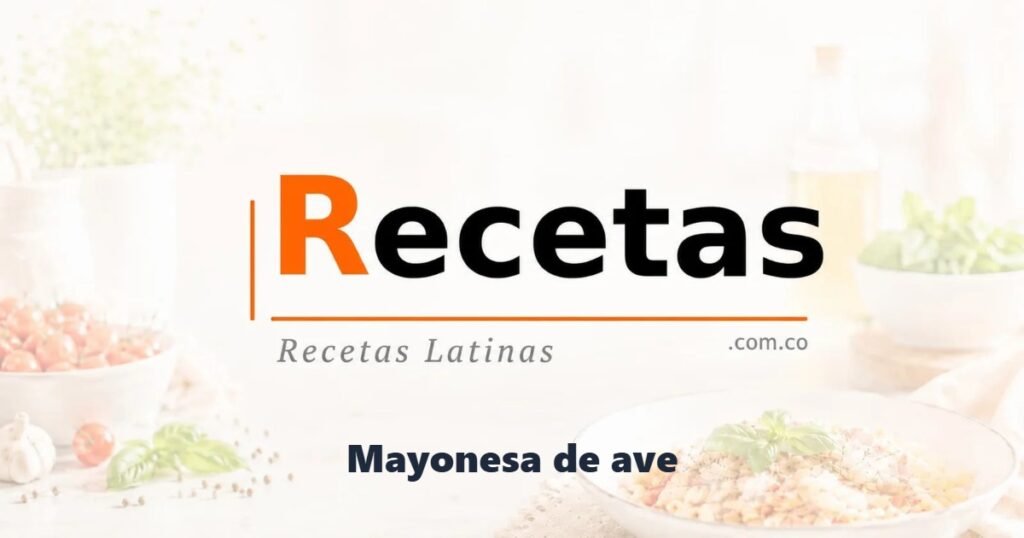 Mayonesa de ave