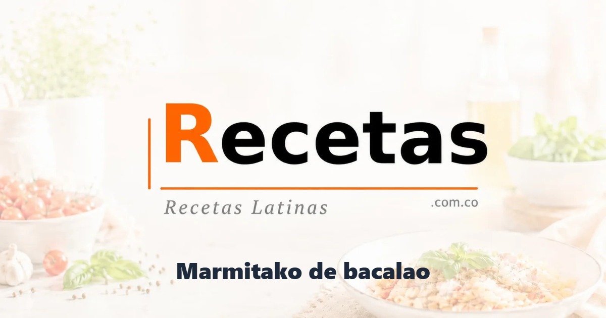 Marmitako de bacalao