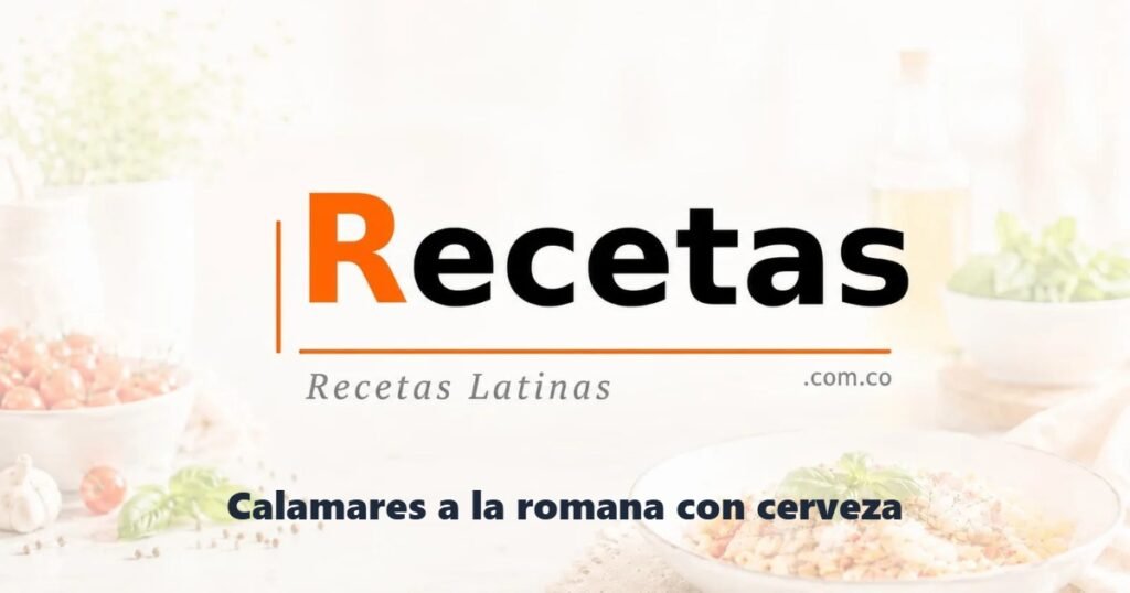 Calamares a la romana con cerveza