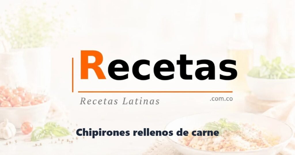 Chipirones rellenos de carne