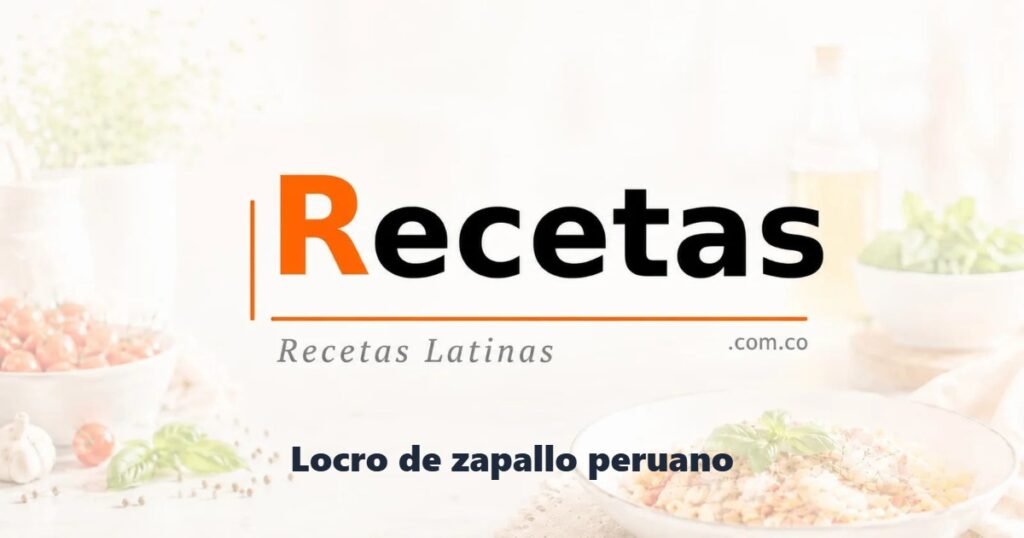 Locro de zapallo peruano