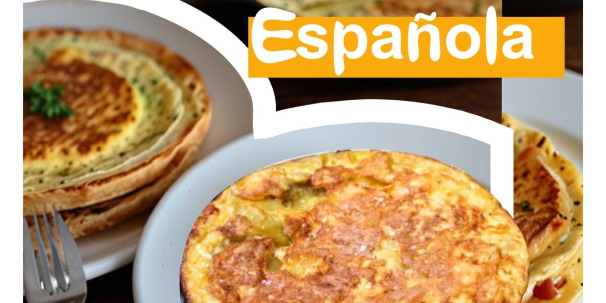 La tortilla de papas española es un plato muy característico por su apariencia dorada y su textura esponjosa