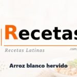 Arroz blanco hervido