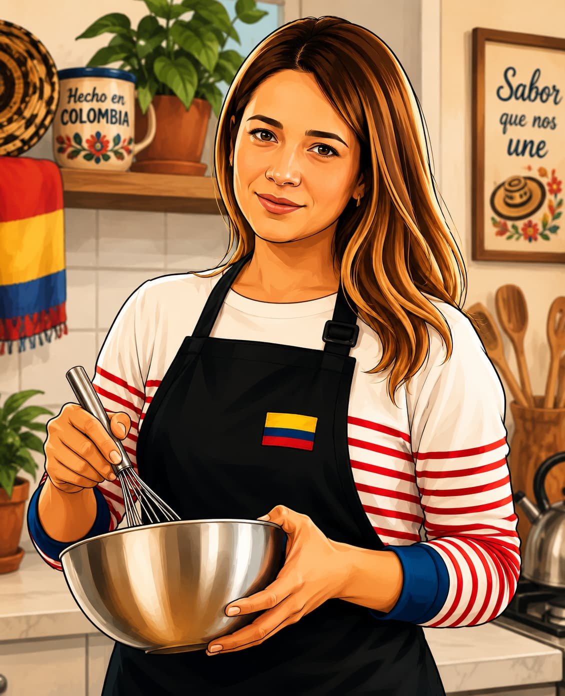 Camila Restrepo, creadora de Recetas.com.co